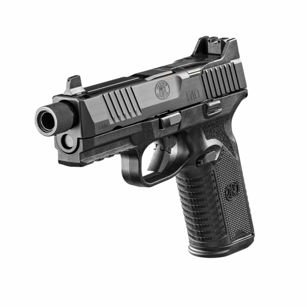 FN 510 TACTICAL Pistol No Manual Safety Threaded 1913 Rail 10mm 4.7" -img-3