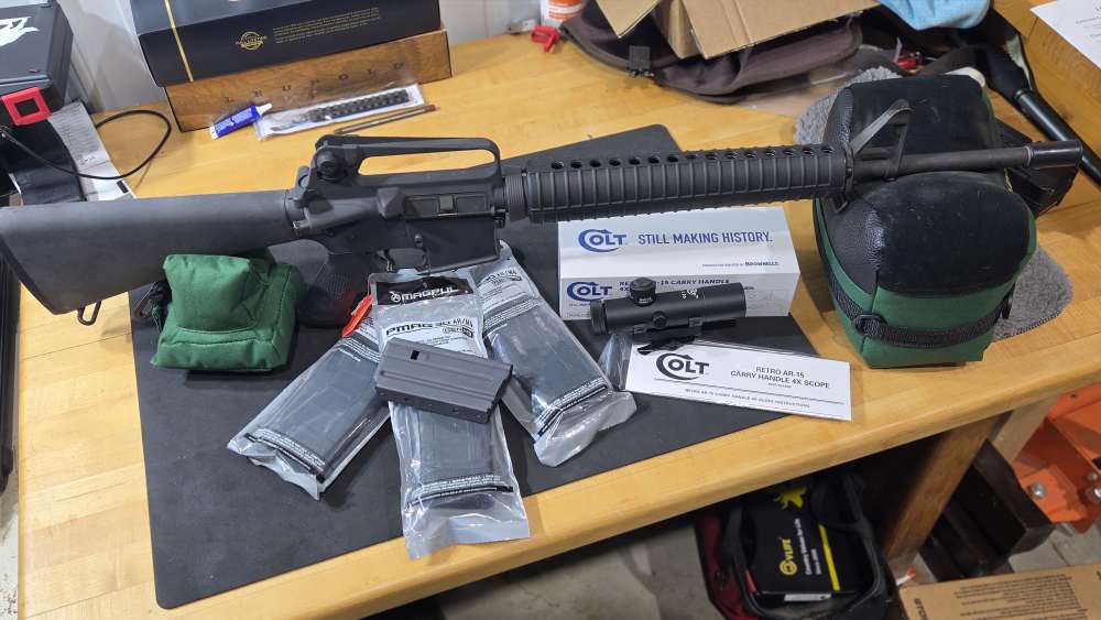 LNIB COLT AR-15 A2 HBAR SPORTER .223REM PRE-BAN-BAD A$$ AR-img-3