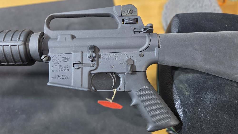 LNIB COLT AR-15 A2 HBAR SPORTER .223REM PRE-BAN-BAD A$$ AR-img-11