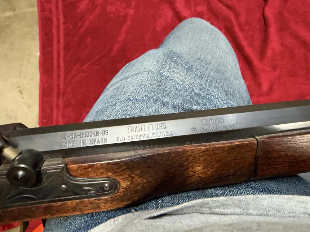Traditions Kentucky Rifle .50 NEAR MINT - LOCAL PICKUP ONLY SE WISCONSIN-img-6
