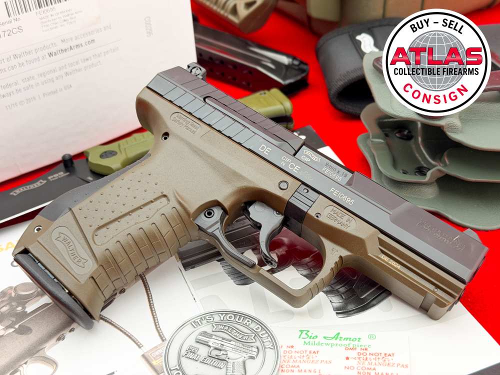 Walther P99 AS Final Edition Collector Set 9mm 4" FDE/Black Pistol-img-8