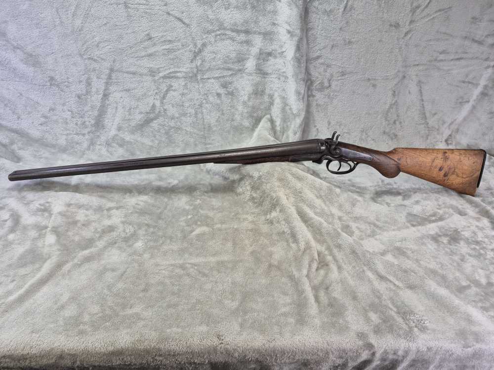 Thomas Parker Belgian Side Lever Double Barrel Shotgun Damascus 16ga 28” -img-1