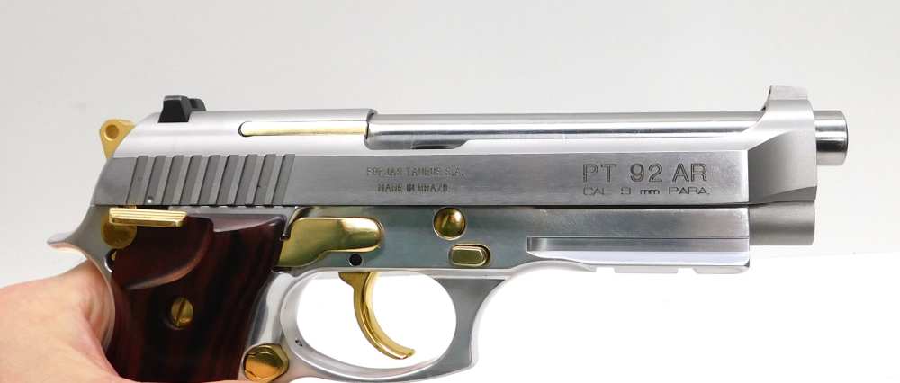 Taurus PT 92 AR 9mm Pistol Used NO RESERVE-img-1