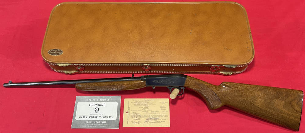 Browning Belgium 22 Auto .22 LR W/ Case Excellent! Bring Back Paper No Res!-img-28