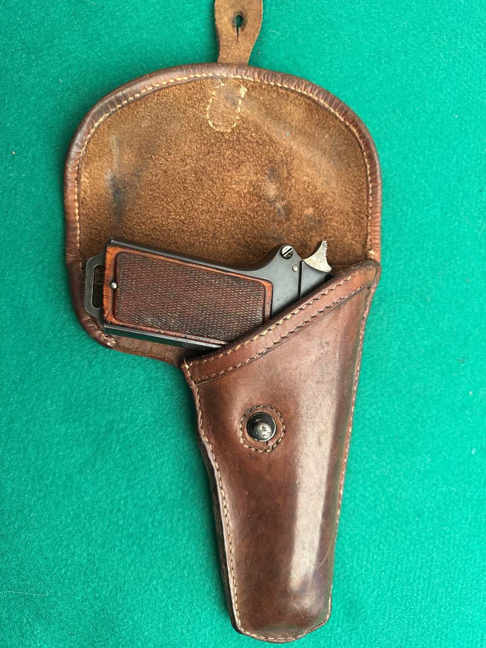 Steyr Hahn Holster Very Rare Austrian WWI Military NO GUN INCLUDED-img-4