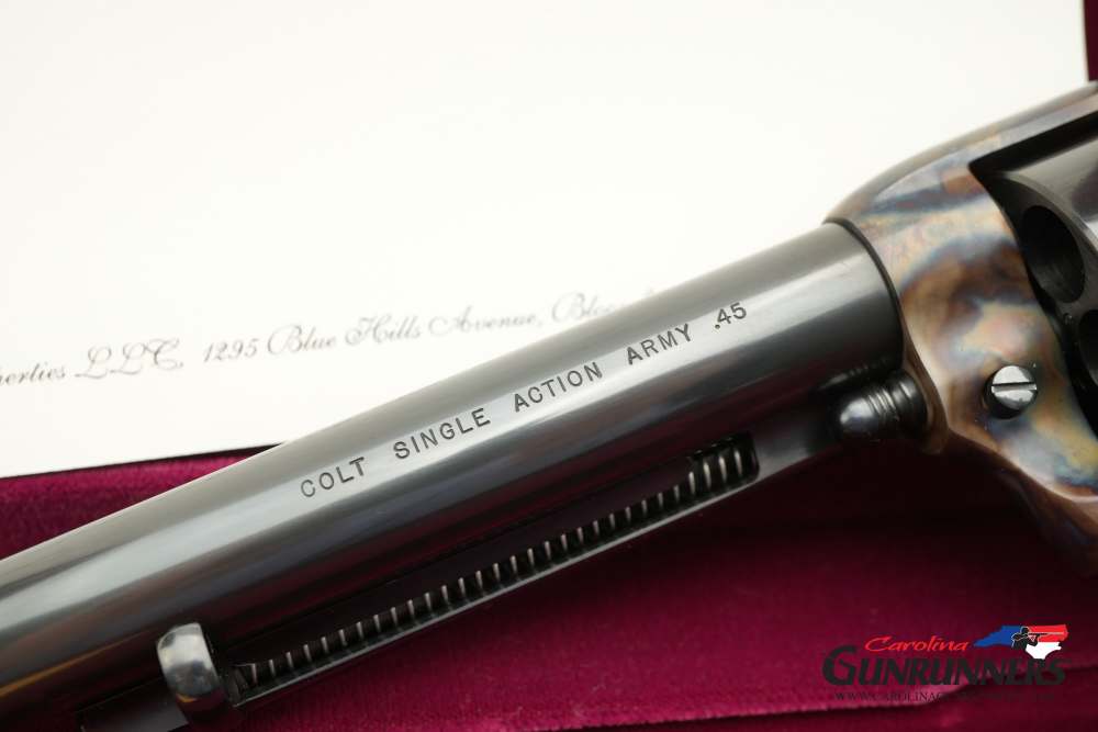 Lew Horton Colt Custom Shop Single Action Army Horsepistol .45 Colt 7.5"-img-8