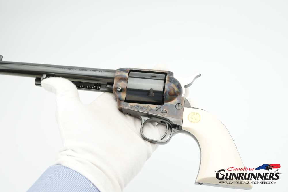 Lew Horton Colt Custom Shop Single Action Army Horsepistol .45 Colt 7.5"-img-42