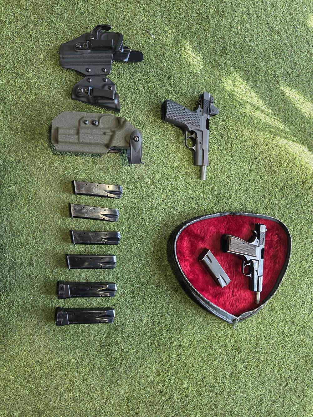 PENNY AUCTION BROWNING HI POWER LOT, SA-35 W/TRIJICON RMR CC-img-0