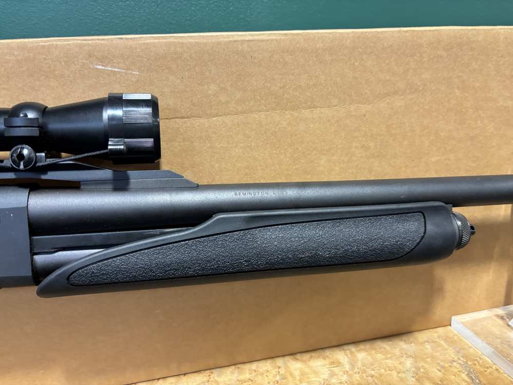 Remington 870 Thumbhole 12 ga 23" Cantilever Rifled Barrel w/ Optic & Box-img-5