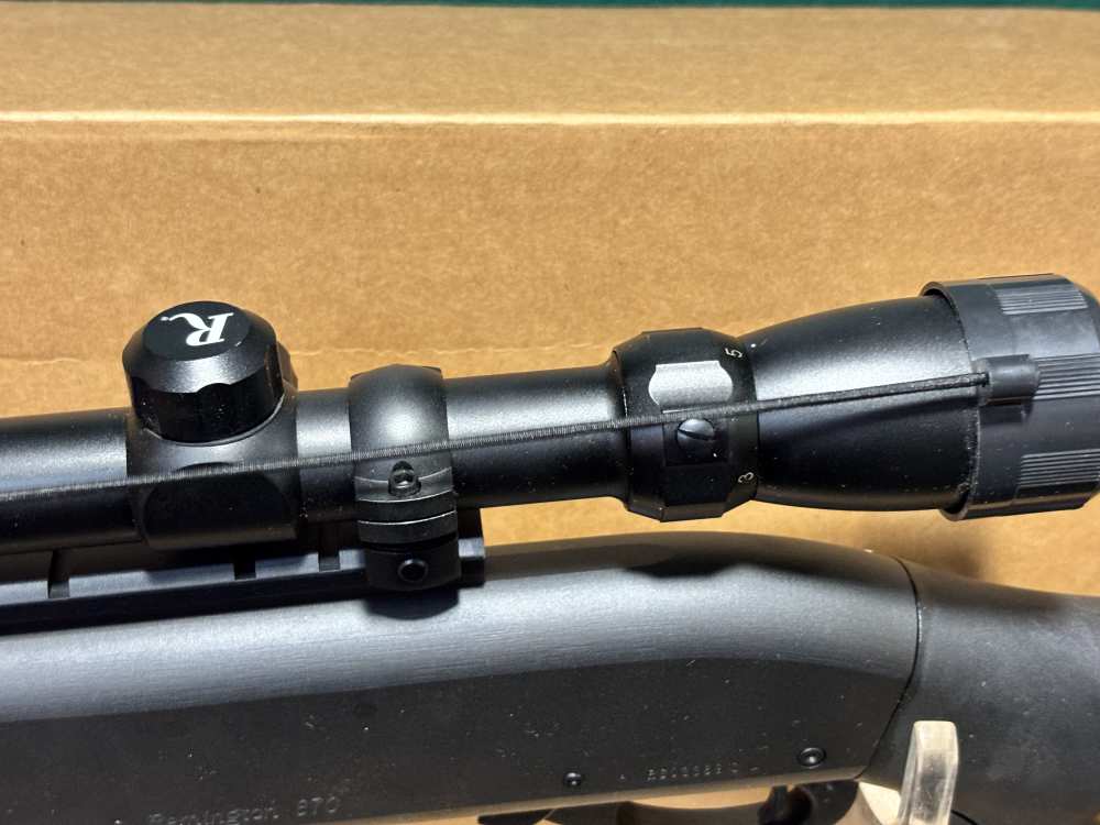 Remington 870 Thumbhole 12 ga 23" Cantilever Rifled Barrel w/ Optic & Box-img-13