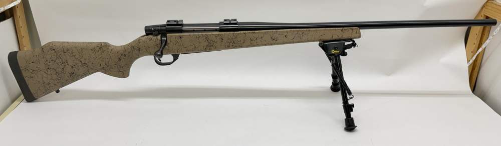 Weatherby Vanguard 24" 30-06 Bolt Action Rifle Camo Stock Bipod-img-0