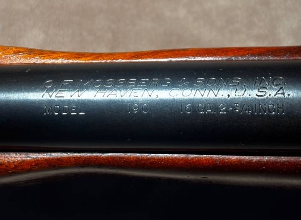Mossberg Model 190 16 Ga Bolt-Action Shotgun | Ported Barrel |C-Lect Choke-img-2