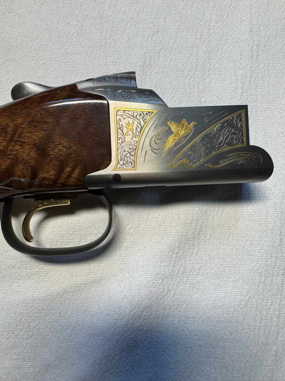 *FACTORY NEW Browning Citori 725 Trap Golden Clays 12GA -img-1