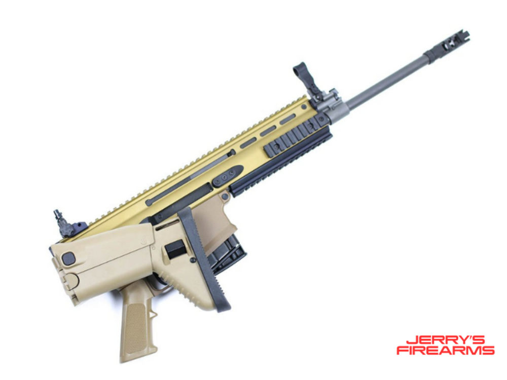Fixed Mag Compliant FN Scar 17 for Restrictive States 308 FDE-img-6