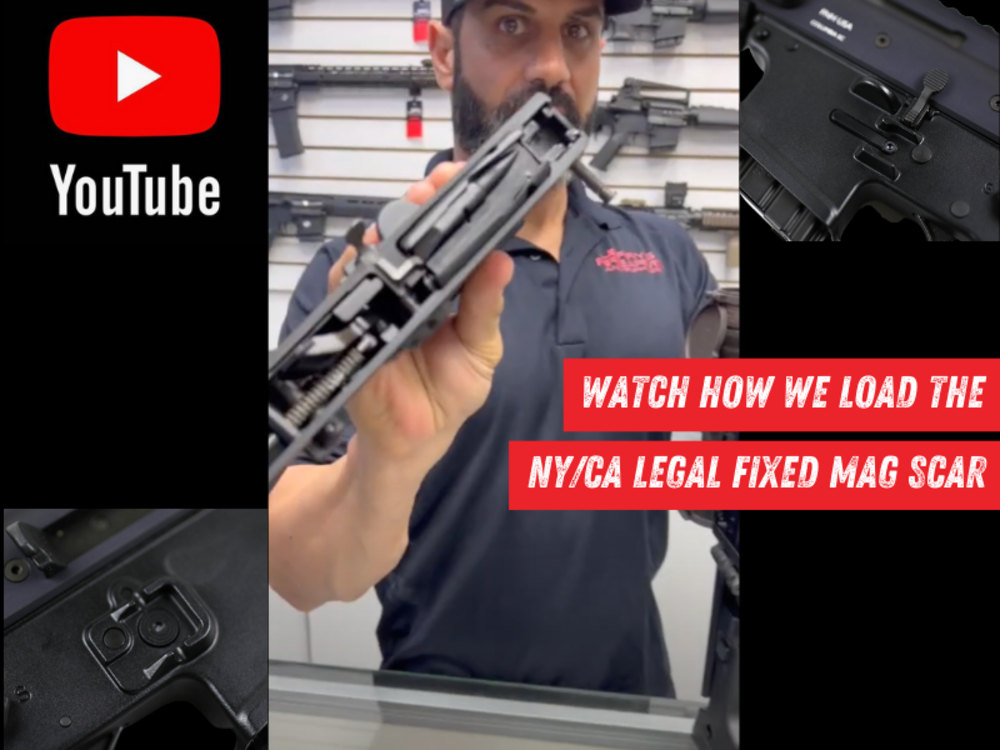 Fixed Mag Compliant FN Scar 17 for Restrictive States 308 FDE-img-9
