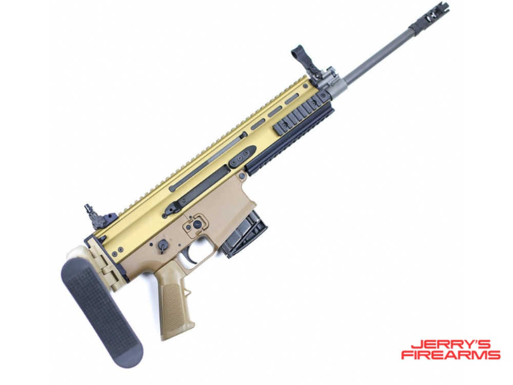 Fixed Mag Compliant FN Scar 17 for Restrictive States 308 FDE-img-4