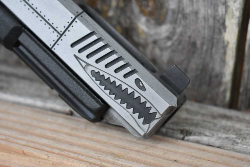 GLOCK 34 GEN 3 WITH STEEL CITY ARSENAL P40 WARHAWK SLIDE MOS LIMITED-img-23