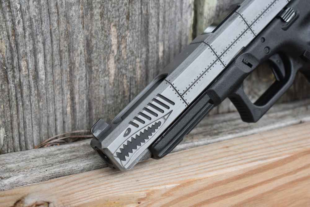 GLOCK 34 GEN 3 WITH STEEL CITY ARSENAL P40 WARHAWK SLIDE MOS LIMITED-img-2