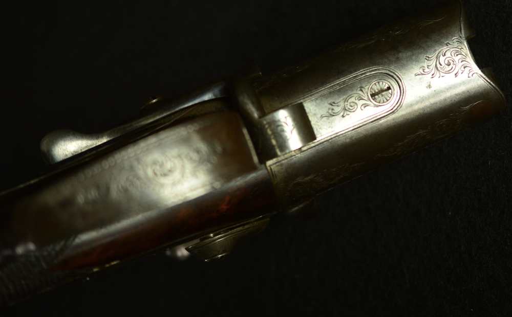 WW Ellington fancy Sidelever pinfire 12 Dolphin hammers MAKE OFFER -REDUCED-img-33