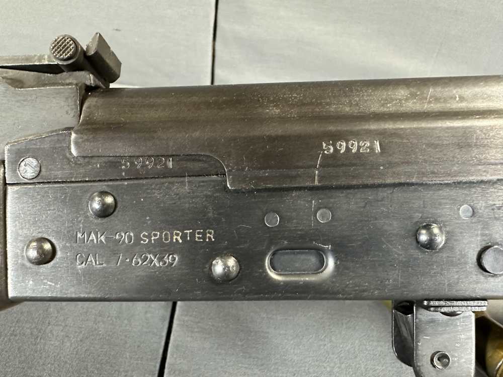 Norinco MAK-90 7.62x39 Semi Auto AK Rifle No Reserve Penny Auction .01  -img-9