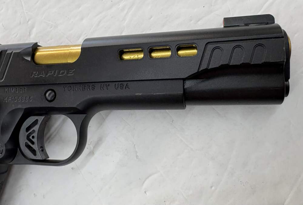 Kimber All-Steel 10mm Rapide Black 1911, Barely Fired!-img-7