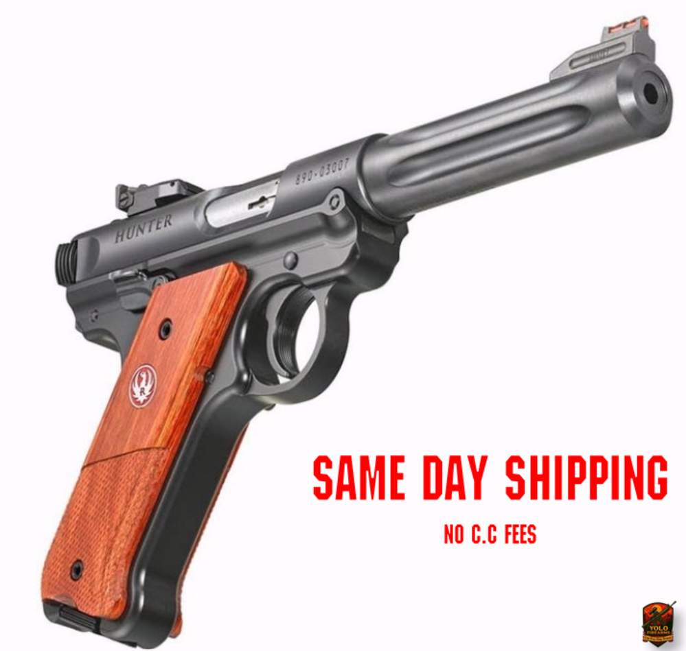 Ruger Mark IV Hunter .22 LR 5.5" Pistol, 10+1-img-0