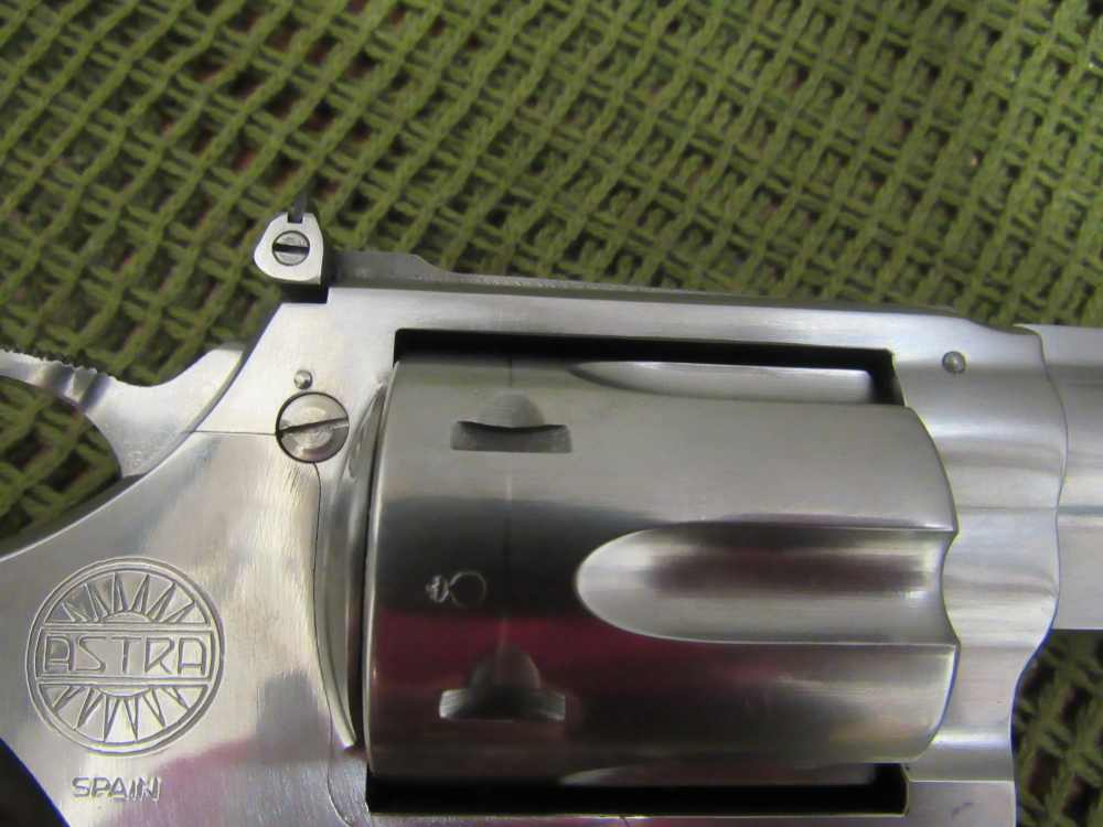 Astra D/A .357 Magnum 4" Stainless Steel Double Action Revolver MFG 1989-img-5