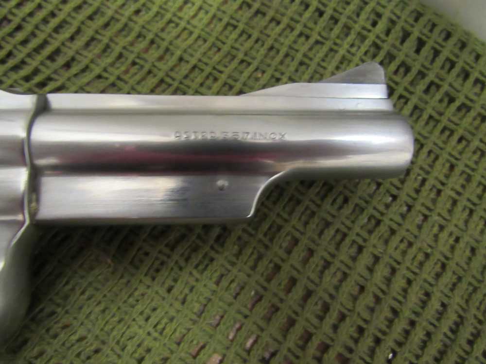 Astra D/A .357 Magnum 4" Stainless Steel Double Action Revolver MFG 1989-img-6