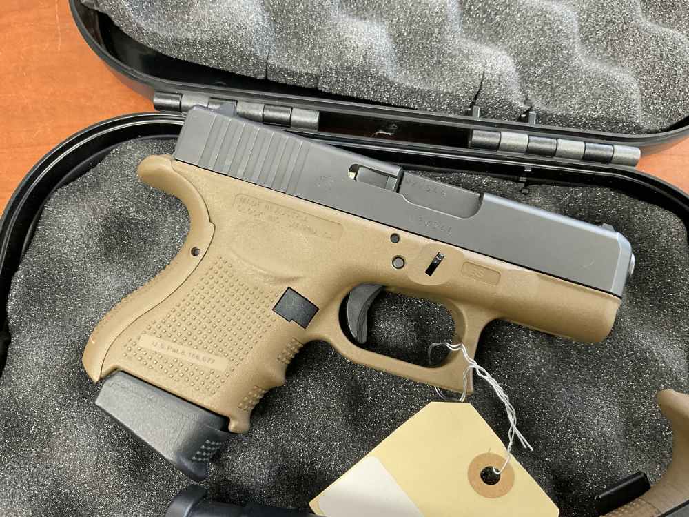 GLOCK 27 GEN4 40 S&W FDE DARK EARTH COMPACT CARRY -img-4