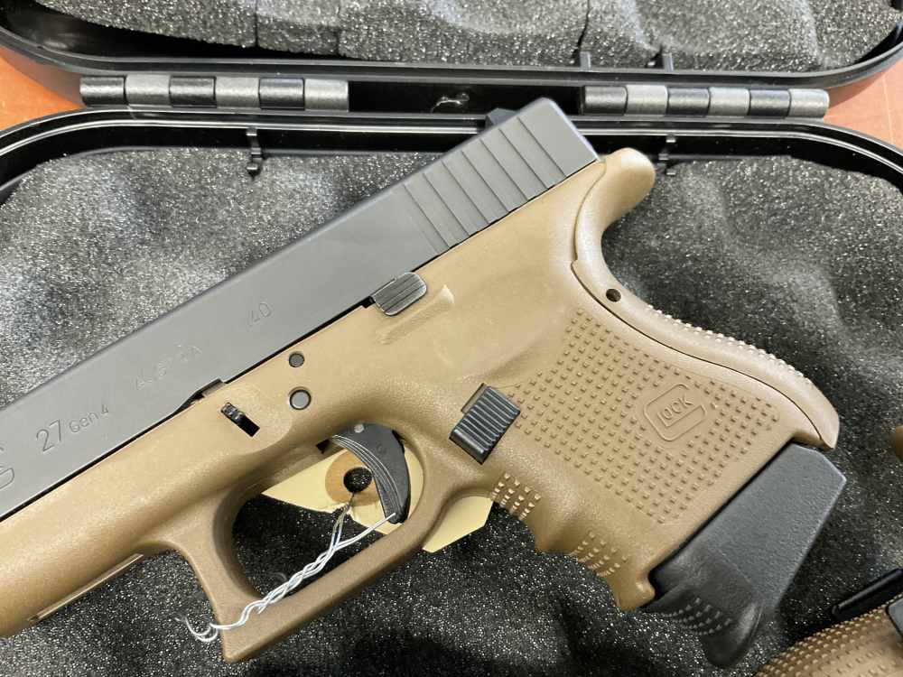 GLOCK 27 GEN4 40 S&W FDE DARK EARTH COMPACT CARRY -img-2