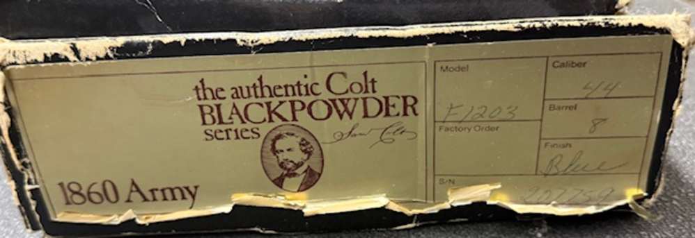 Colt 1860 Army – 2nd Generation F-Series – .44 Caliber – Fluted Cylinder-img-29