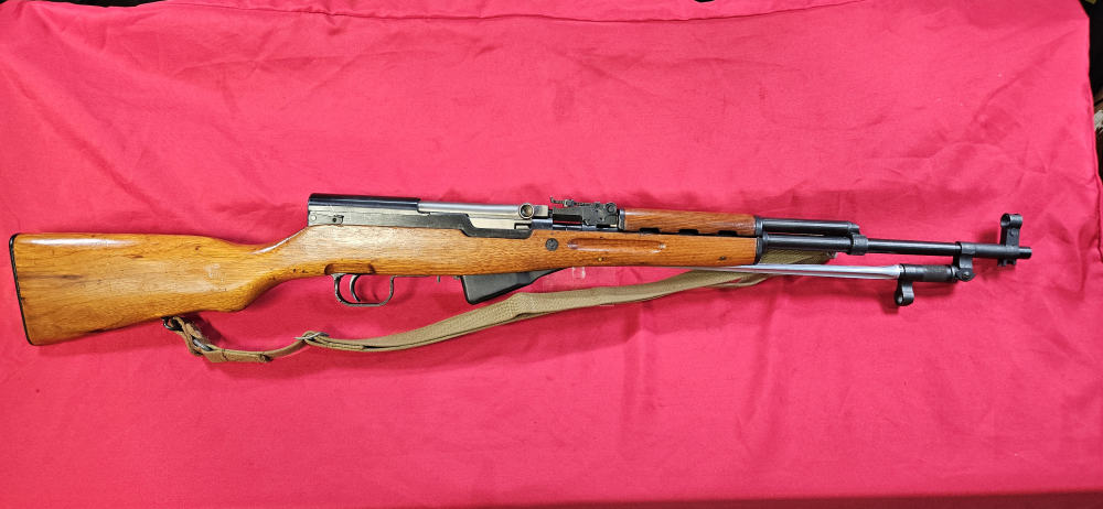 NORINCO SKS, 7.62X39, WITH BAYONET, MATCHING NUMBERS! EXC COND.-img-9