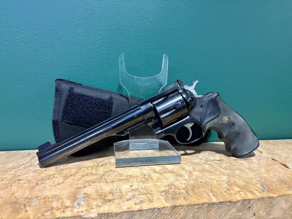 Ruger Blued Redhawk .44 Mag 7.5" Double Single Revolver w/ Holster-img-8
