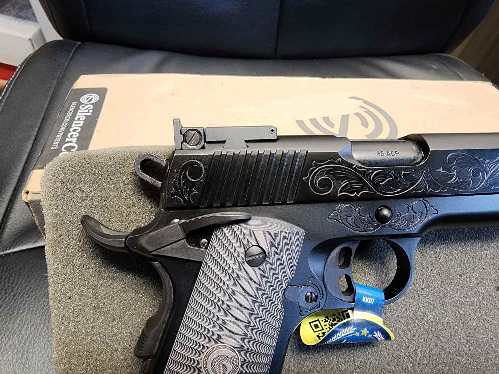 PICS! NEW EAA GIRSAN MC1911 S MATCH LUX ENGRAVED .45 ACP 5" 1911 MC-img-6
