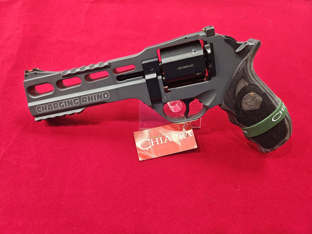 CHIAPPA CHARGING RHINO 60 DS GEN II .9MM SLATE CERAKOTE BLACK-img-2