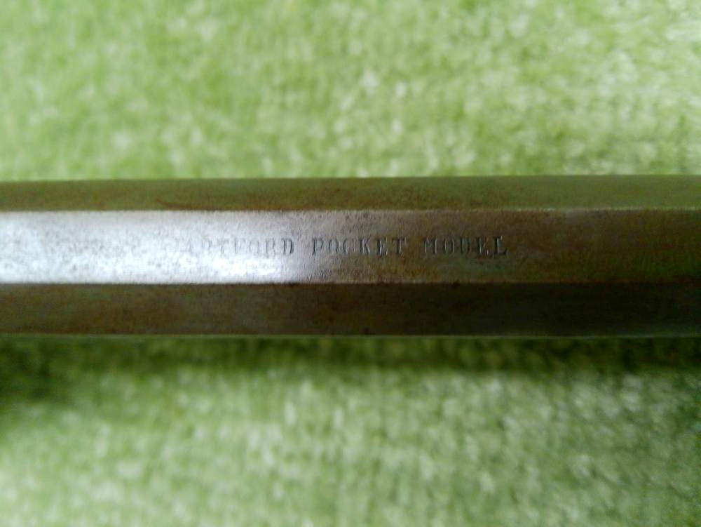 Colt 1849 Hartford Pocket Pistol Made in Italy 36Cal 5.5" Cool Old Gun!-img-11