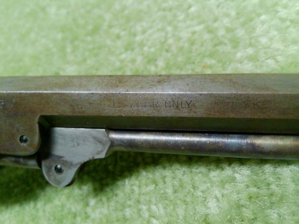 Colt 1849 Hartford Pocket Pistol Made in Italy 36Cal 5.5" Cool Old Gun!-img-17