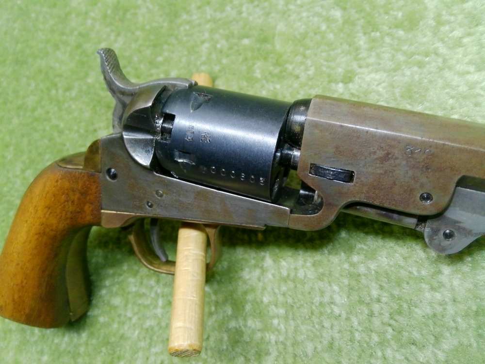 Colt 1849 Hartford Pocket Pistol Made in Italy 36Cal 5.5" Cool Old Gun!-img-15