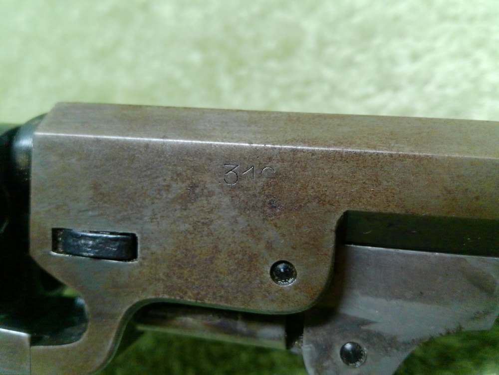 Colt 1849 Hartford Pocket Pistol Made in Italy 36Cal 5.5" Cool Old Gun!-img-16