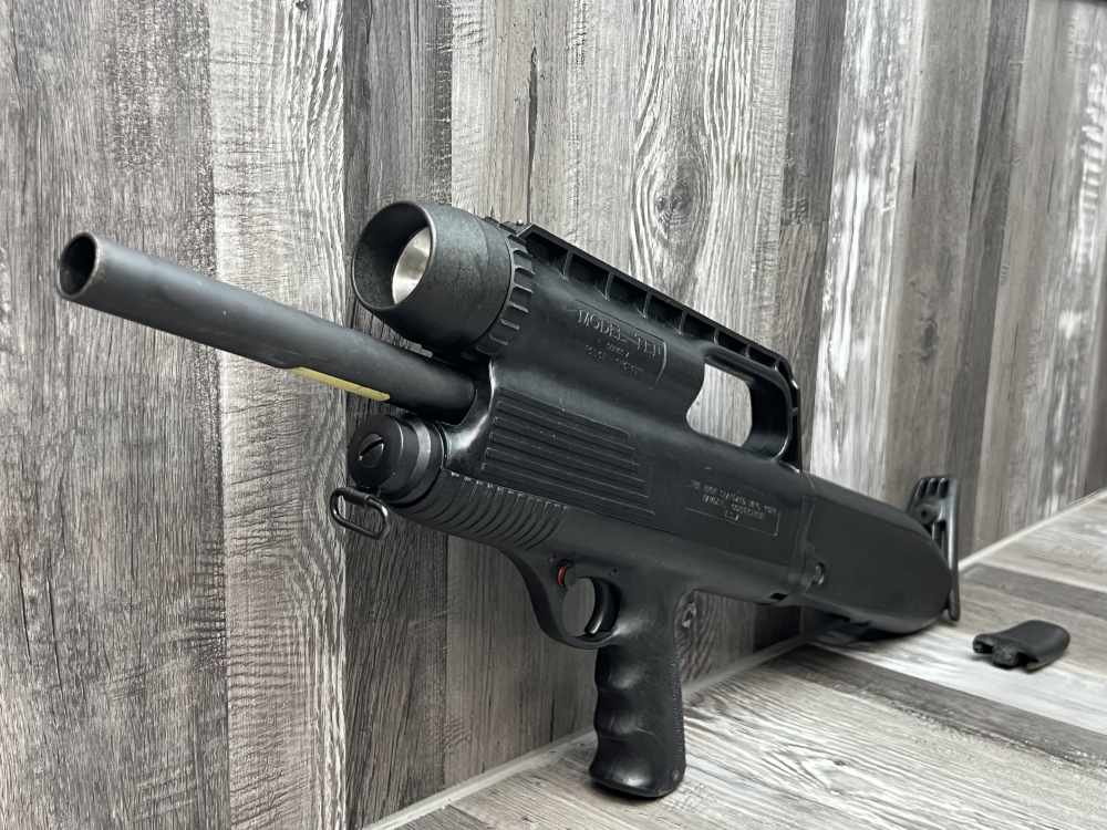 RARE High Standard Model 10 Series A 12GA GBPD Police Shotgun –Broken Stock-img-5