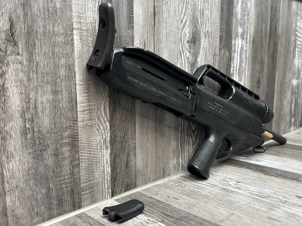 RARE High Standard Model 10 Series A 12GA GBPD Police Shotgun –Broken Stock-img-9