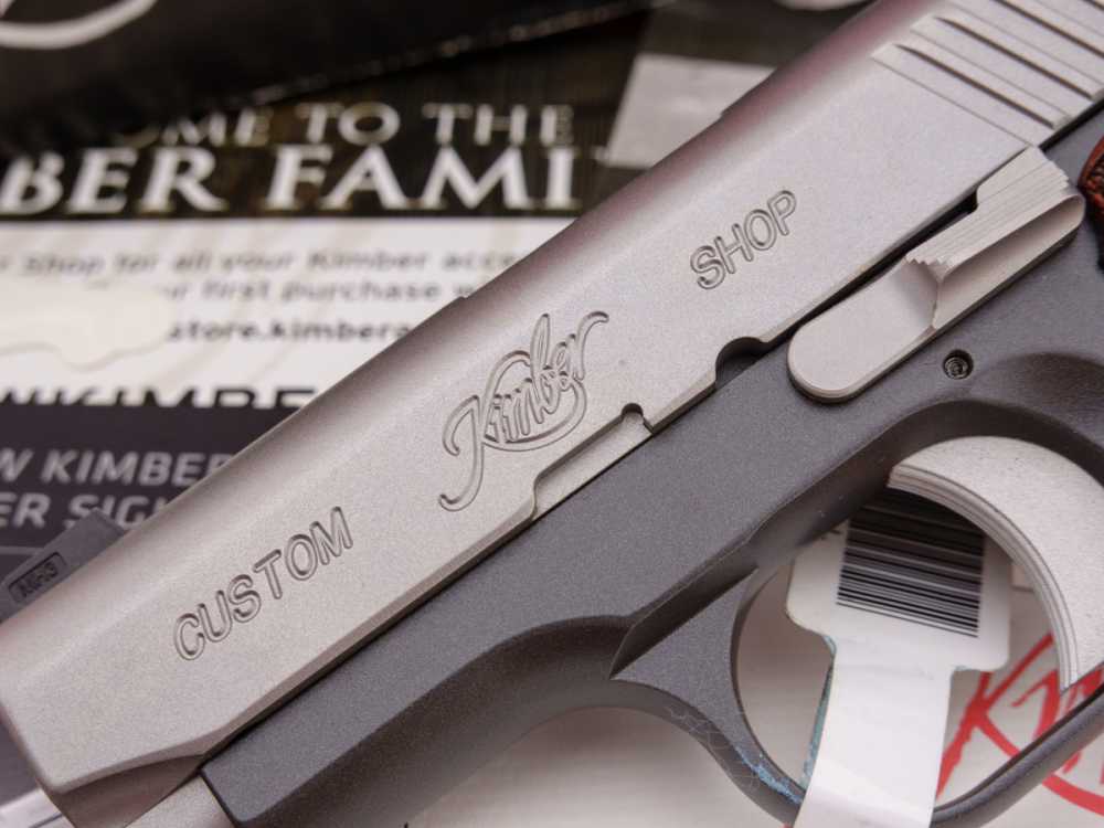 Kimber Custom Shop Micro 9 CDP 9mm 3" Two-Tone Pistol w/ Case-img-6