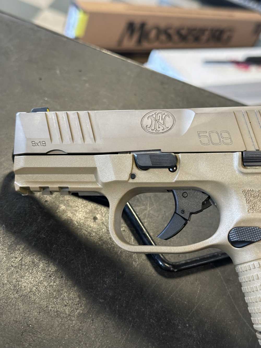 FN 509C 9mm Pistol 3.7" 1-15rd mag FDE-img-9