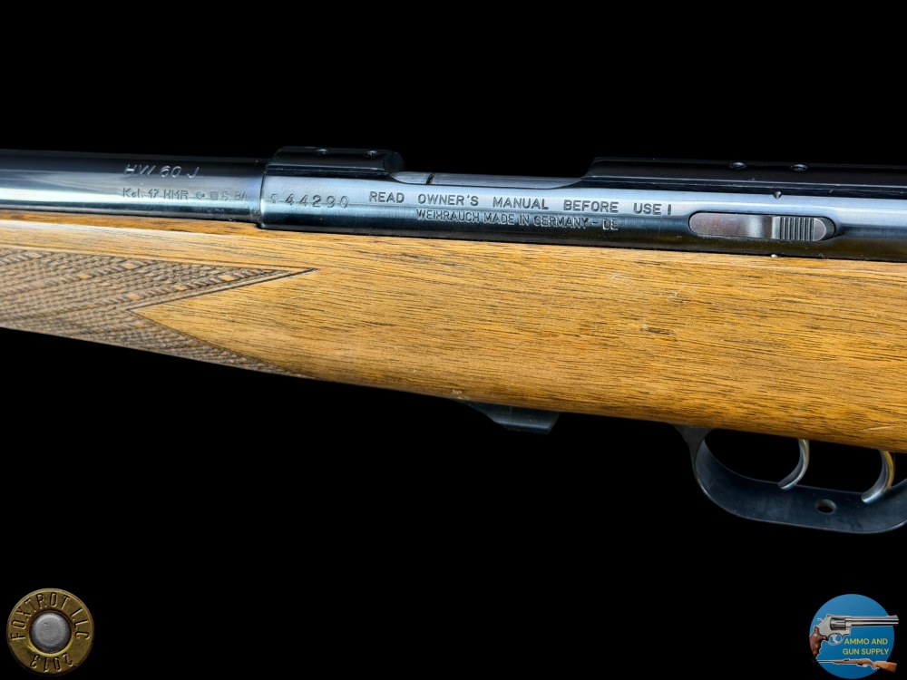 WEIHRAUCH - HW60 J BOLT ACTION .17HMR - PENNY START-img-20