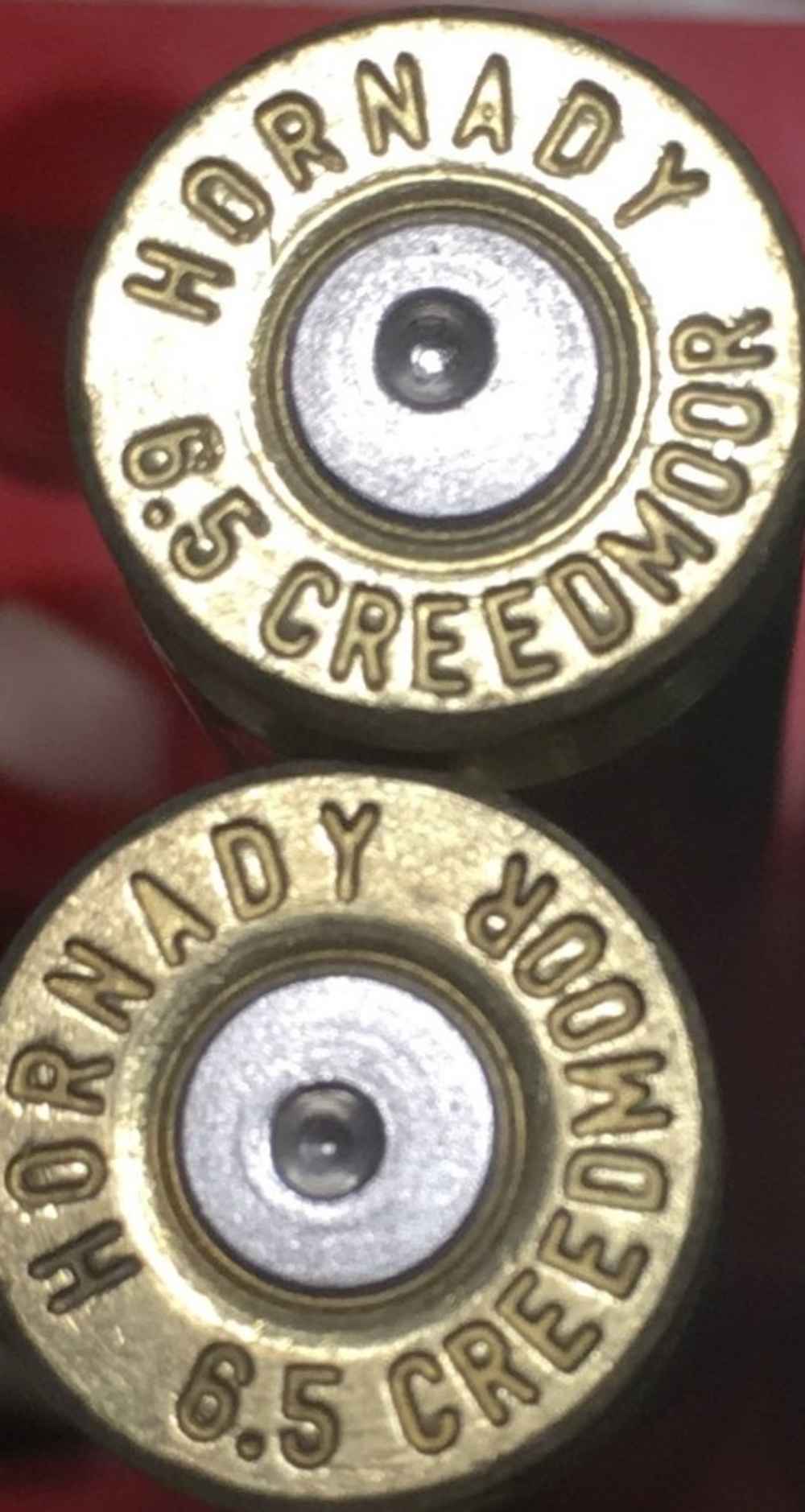 6.5 Creedmoor brass, Hornady brand, once fired, 200 count, polished-img-0