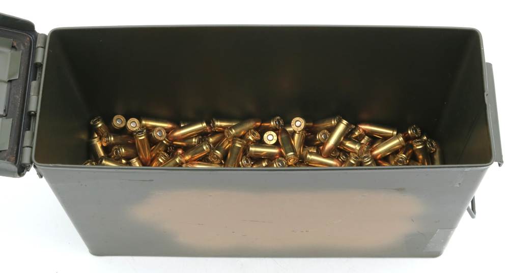 Federal American Eagle 9mm Luger 115gr FMJ Ammo Can of 250-img-2