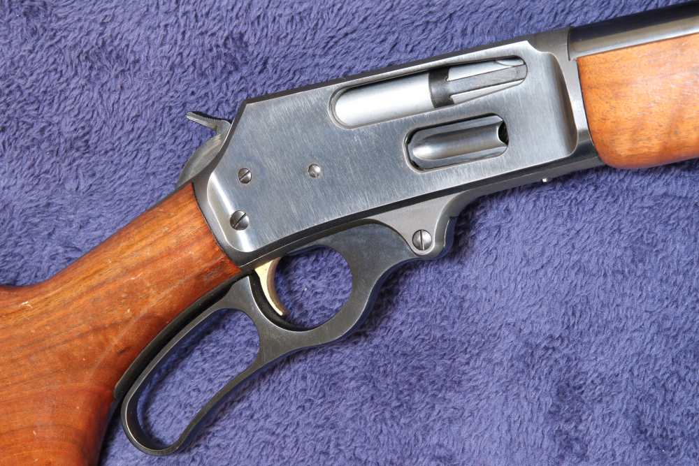 RARE - Nice JM MARLIN 375 Lever-Action Rifle .375 Winchester - NO RESERVE-img-0