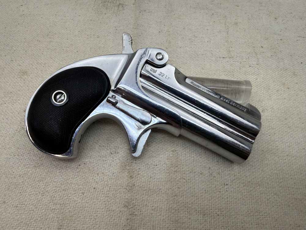 Hy Hunter American Weapons Corp. Frontier Model Derringer .22Cal Chrome C&R-img-1