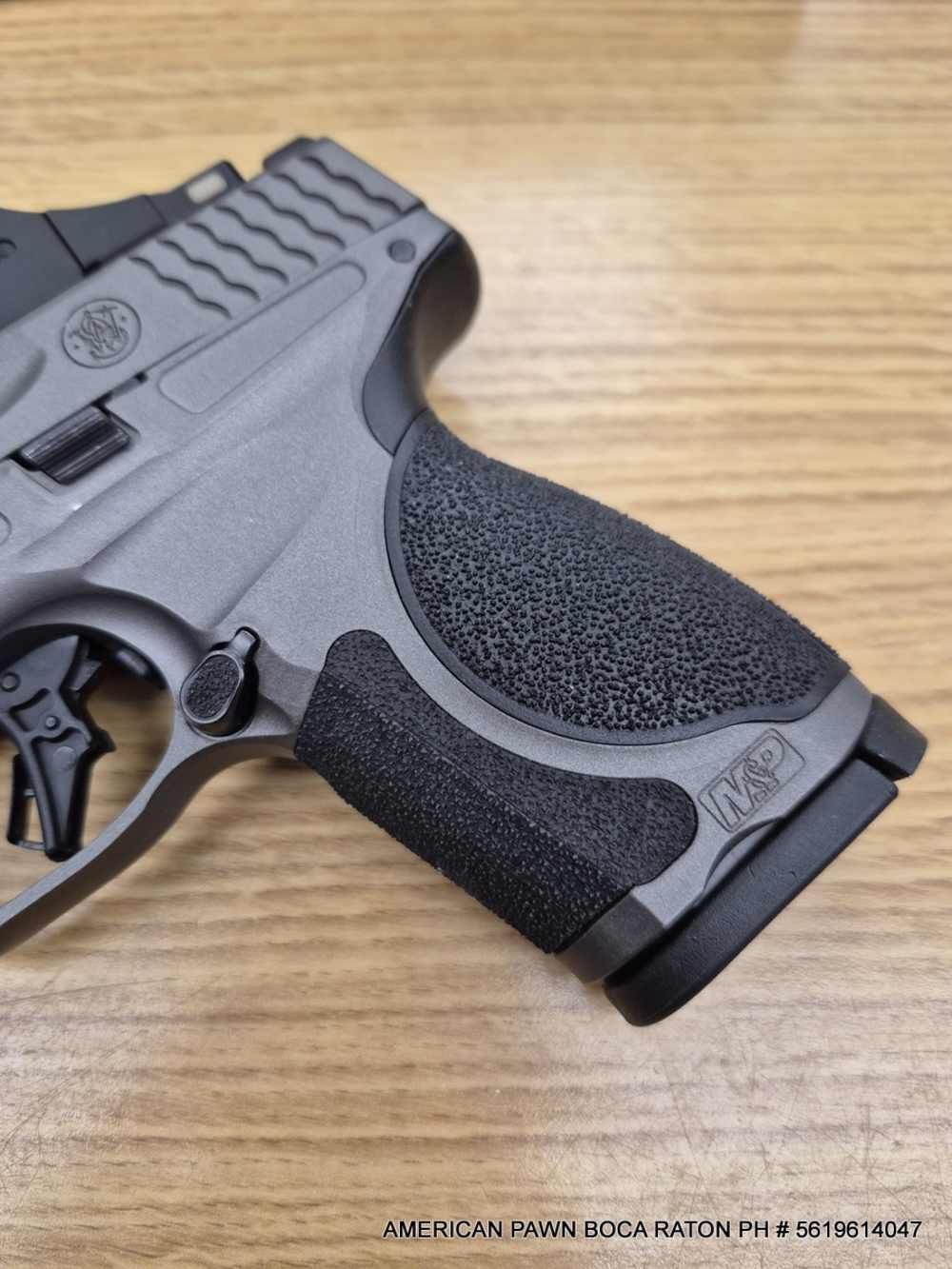 Smith & Wesson M&P9 M2.0 Metal Compact 3.6" 9mm Pistol HOLOSUN SCS MP2-GR -img-10