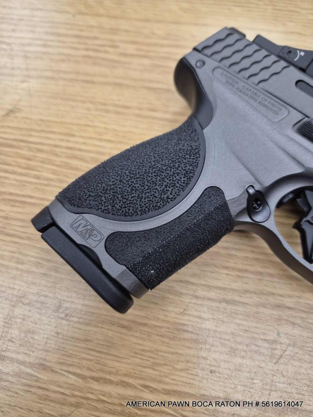 Smith & Wesson M&P9 M2.0 Metal Compact 3.6" 9mm Pistol HOLOSUN SCS MP2-GR -img-7
